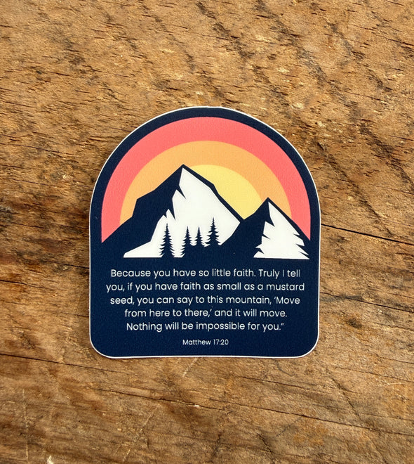 Faith Moves Mountains